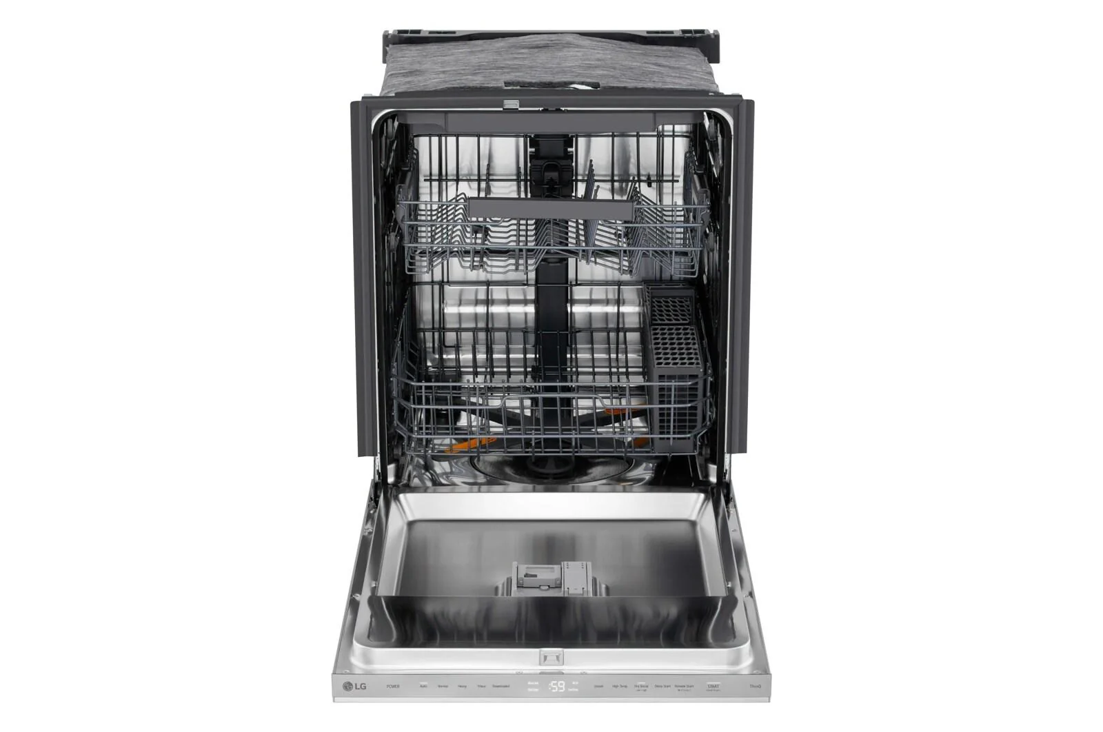 Lg LDNPM545S Smart FlushFit™ Top Control Dishwasher with 1-Hour Wash & Dry, QuadWash® Pro, and Dynamic Heat Dry™ w/AutoVent Dry™ - Image 7