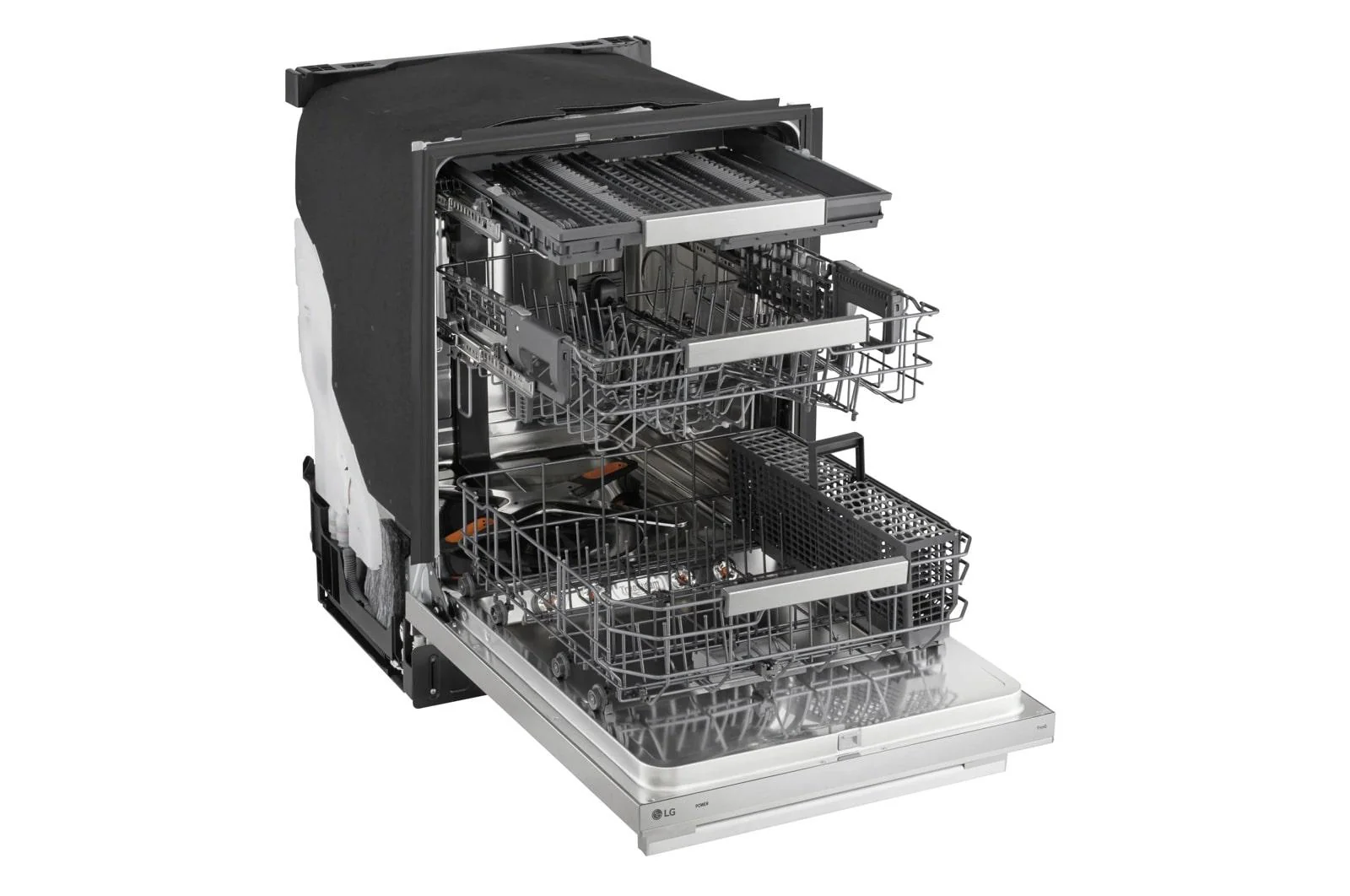 Lg LDNTH862S Smart Top Control Dishwasher with FlushFit Design, 1-Hour Wash & Dry, BlastZone™, QuadWash® Pro, TrueSteam® and Dynamic Heat Dry™ w/AutoVent Dry™ - Image 16