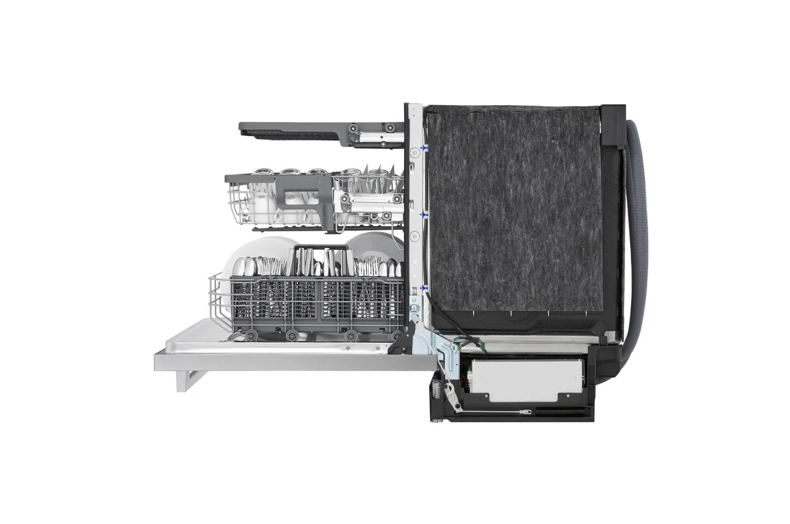 Lg LDTH555NS Top-Control Dishwasher with 1-Hour Wash & Dry, QuadWash® Pro, and Dynamic Heat Dry™ - Image 11