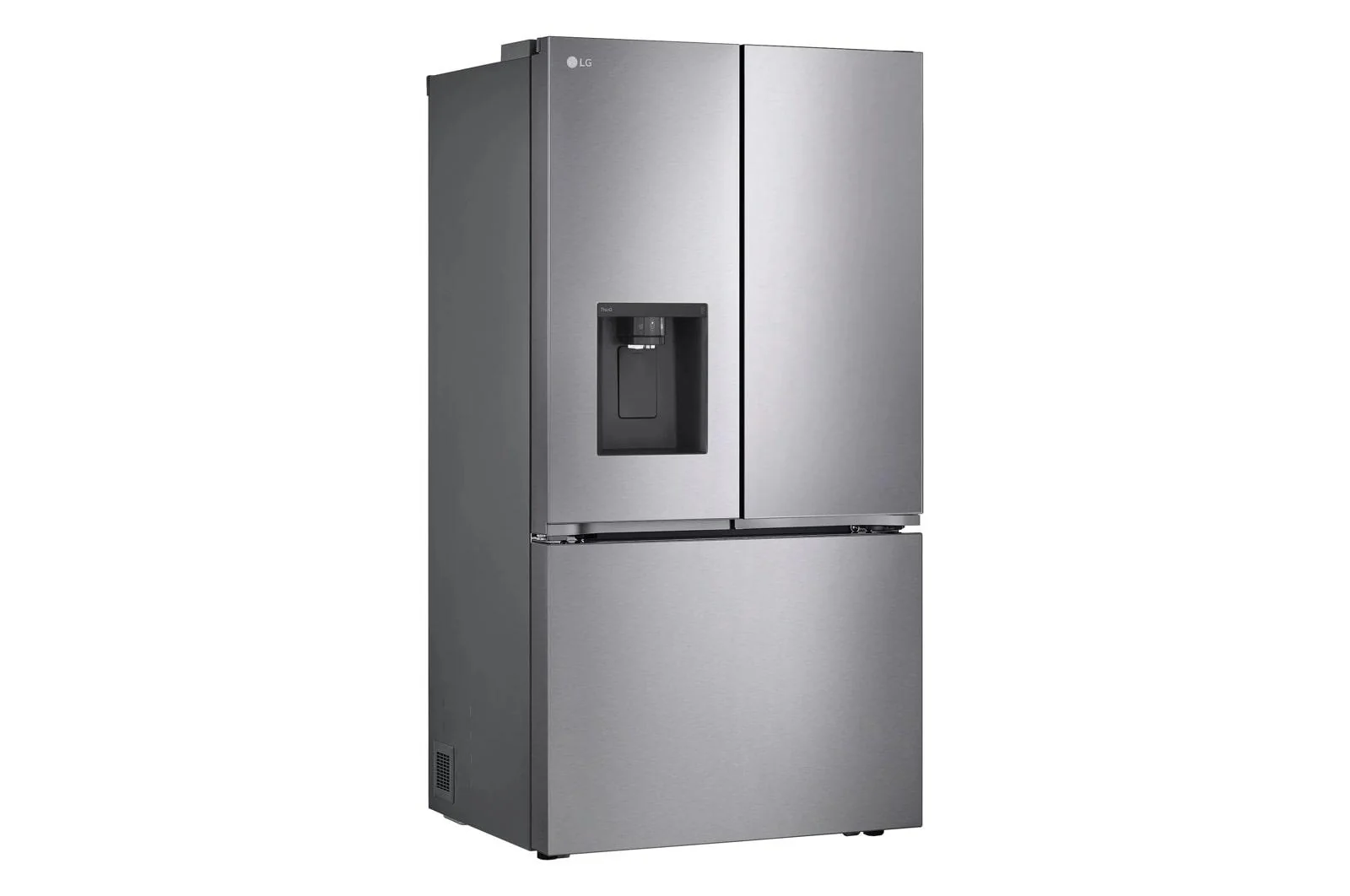 Lg LF26C6230V 26 cu. ft. Counter Depth MAX 3-Door French Door Refrigerator with Ice and Water Dispenser - Image 3