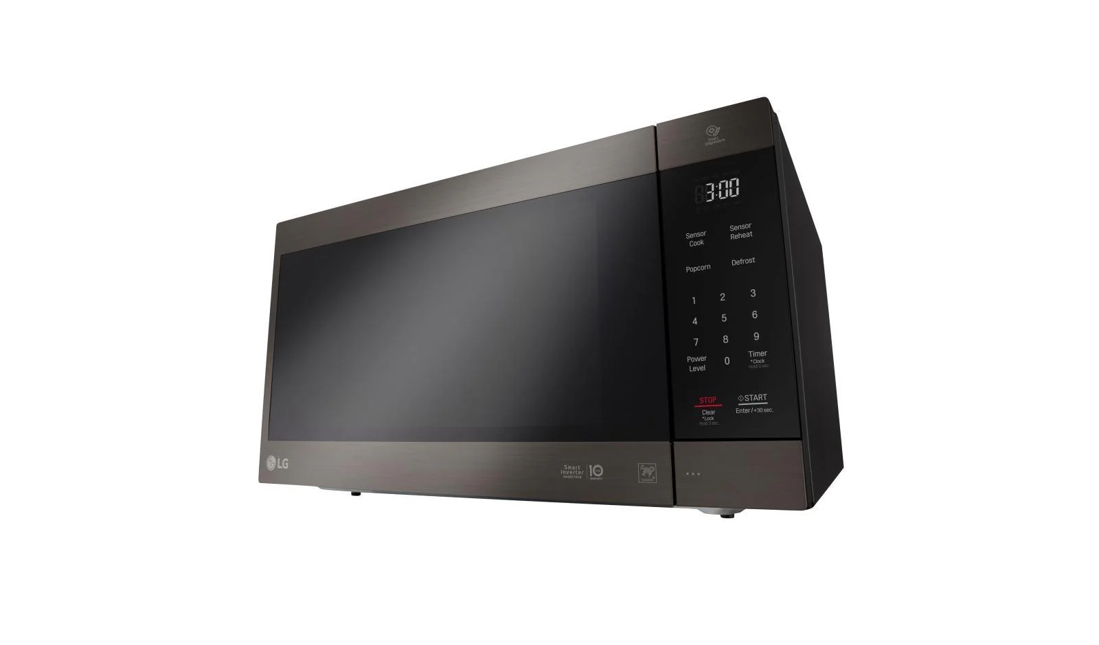 LG Black Stainless Steel Series 2.0 cu. ft. NeoChef™ Countertop Microwave with Smart Inverter and EasyClean® - Image 7