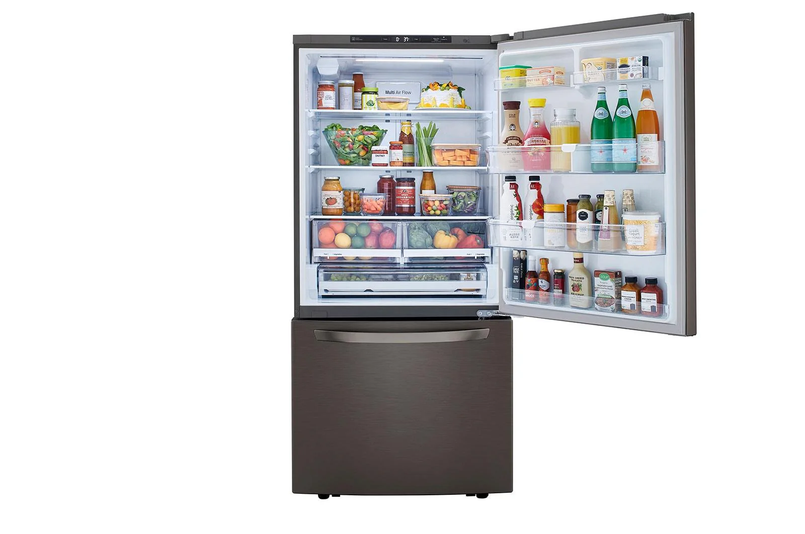 Lg LRDCS2603D 26 cu. ft. Bottom Freezer Refrigerator - Image 5