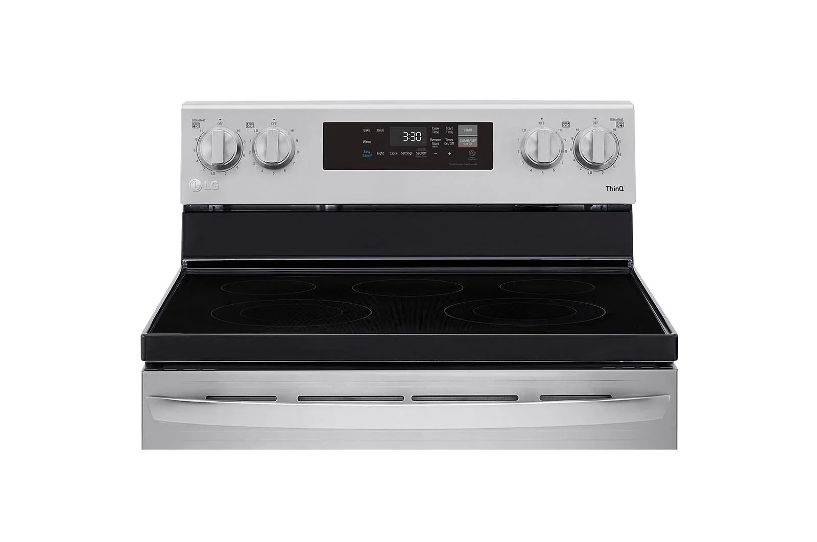 Lg LREL6321S 6.3 cu. ft. Smart Wi-Fi Enabled Electric Range with EasyClean® - Image 10
