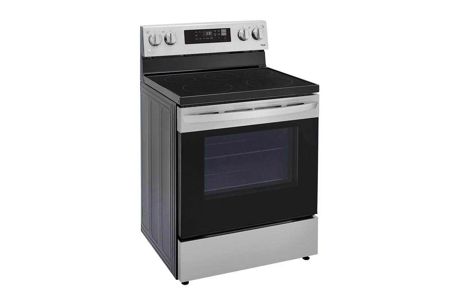 Lg LREL6321S 6.3 cu. ft. Smart Wi-Fi Enabled Electric Range with EasyClean® - Image 3