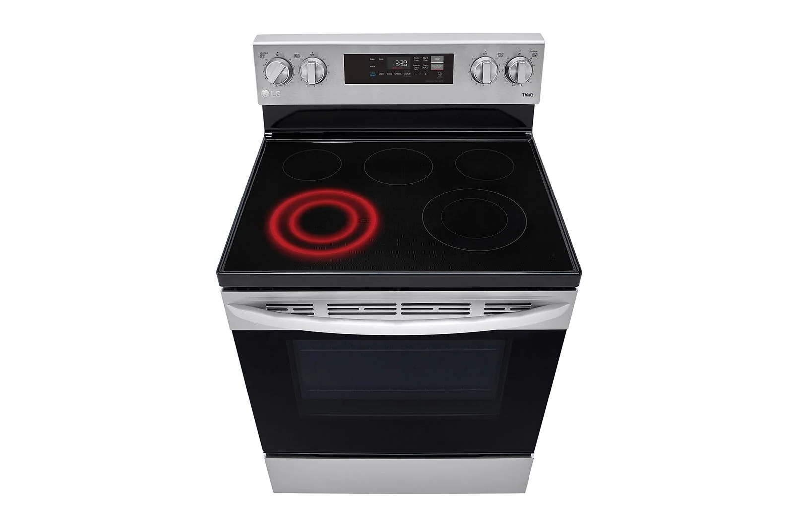 Lg LREL6321S 6.3 cu. ft. Smart Wi-Fi Enabled Electric Range with EasyClean® - Image 9