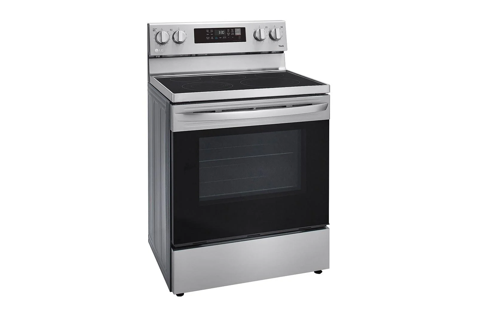 Lg LREL6323S 6.3 cu. ft. Smart Wi-Fi Enabled Fan Convection Electric Range with Air Fry & EasyClean® - Image 3