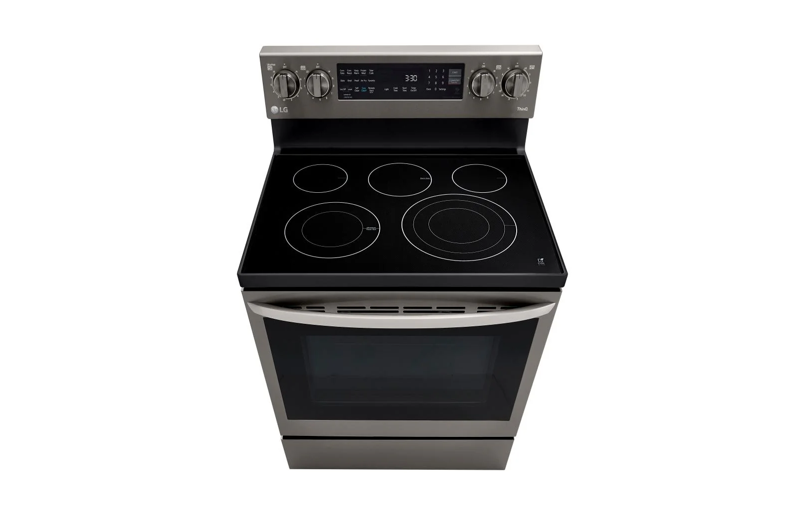 Lg LREL6325D 6.3 cu ft. Smart Wi-Fi Enabled True Convection InstaView® Electric Range with Air Fry - Image 12