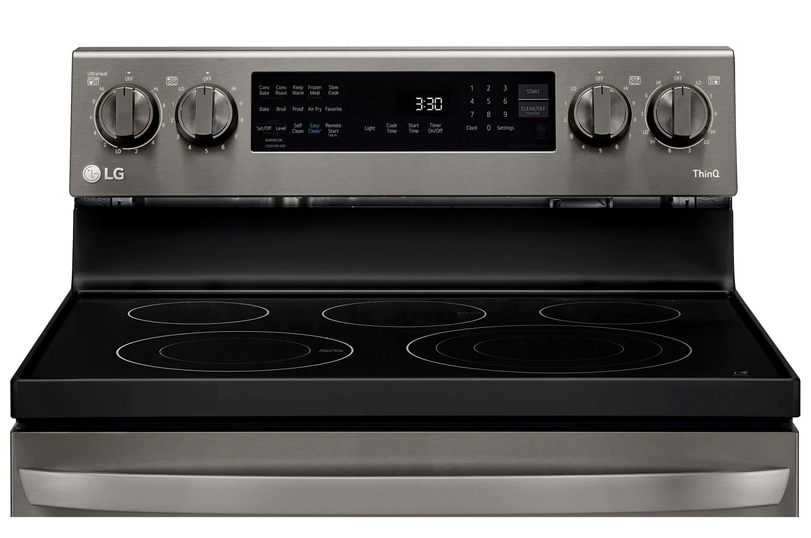 Lg LREL6325D 6.3 cu ft. Smart Wi-Fi Enabled True Convection InstaView® Electric Range with Air Fry - Image 14