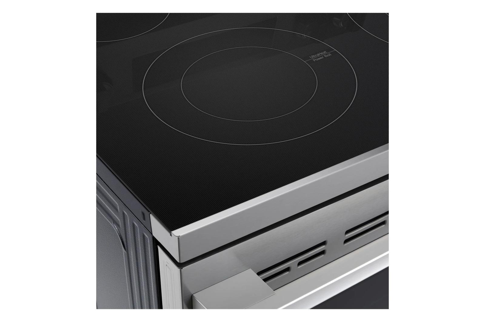 Lg LREN6323YE 6.3 cu. ft. Smart Wi-Fi Enabled ProBake Convection® Electric Range with Air Fry & EasyClean® - Image 9