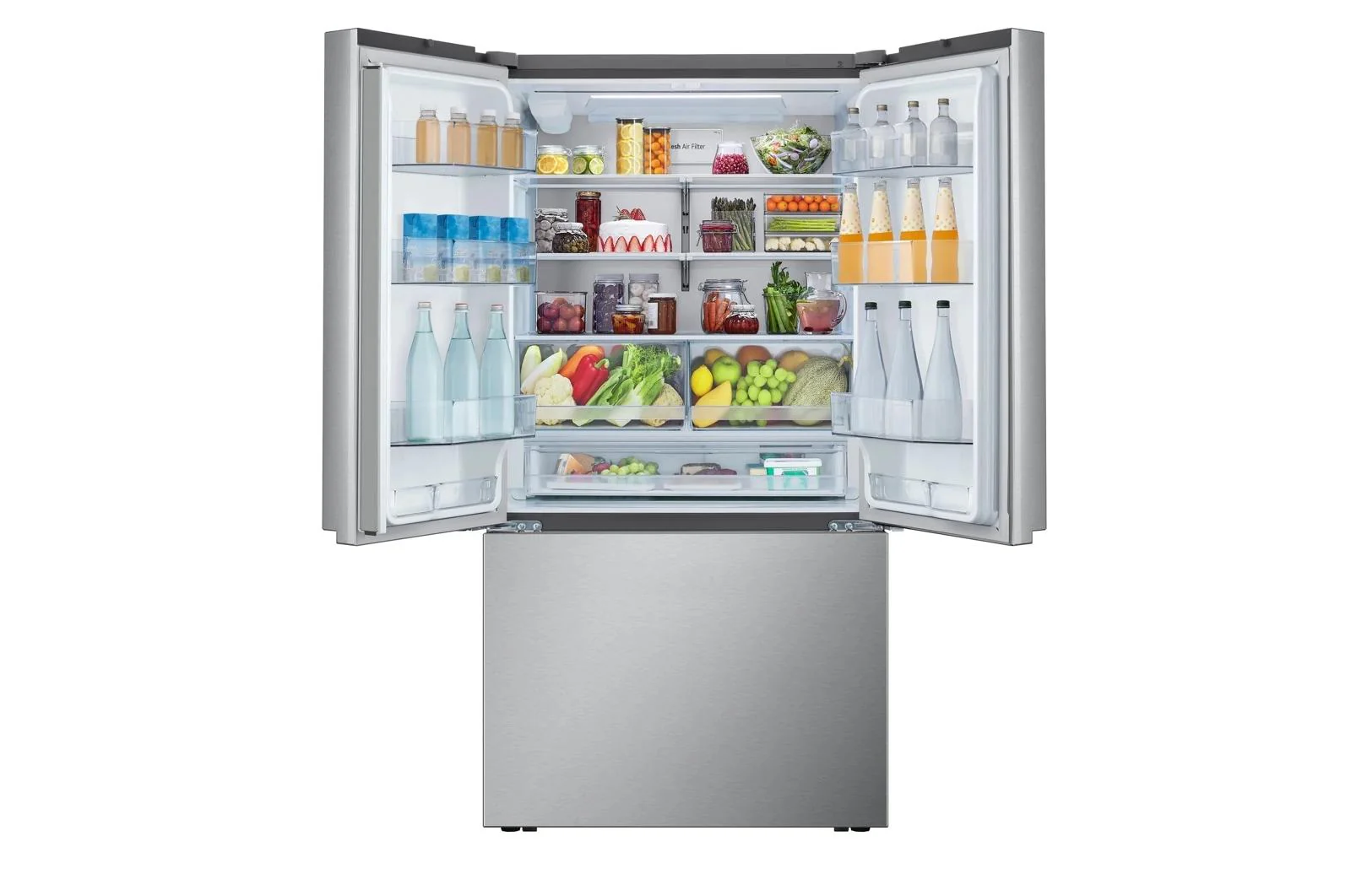 Lg LRFLC2716S 27 cu. ft. Smart Counter-Depth MAX™ French Door Refrigerator - Image 7