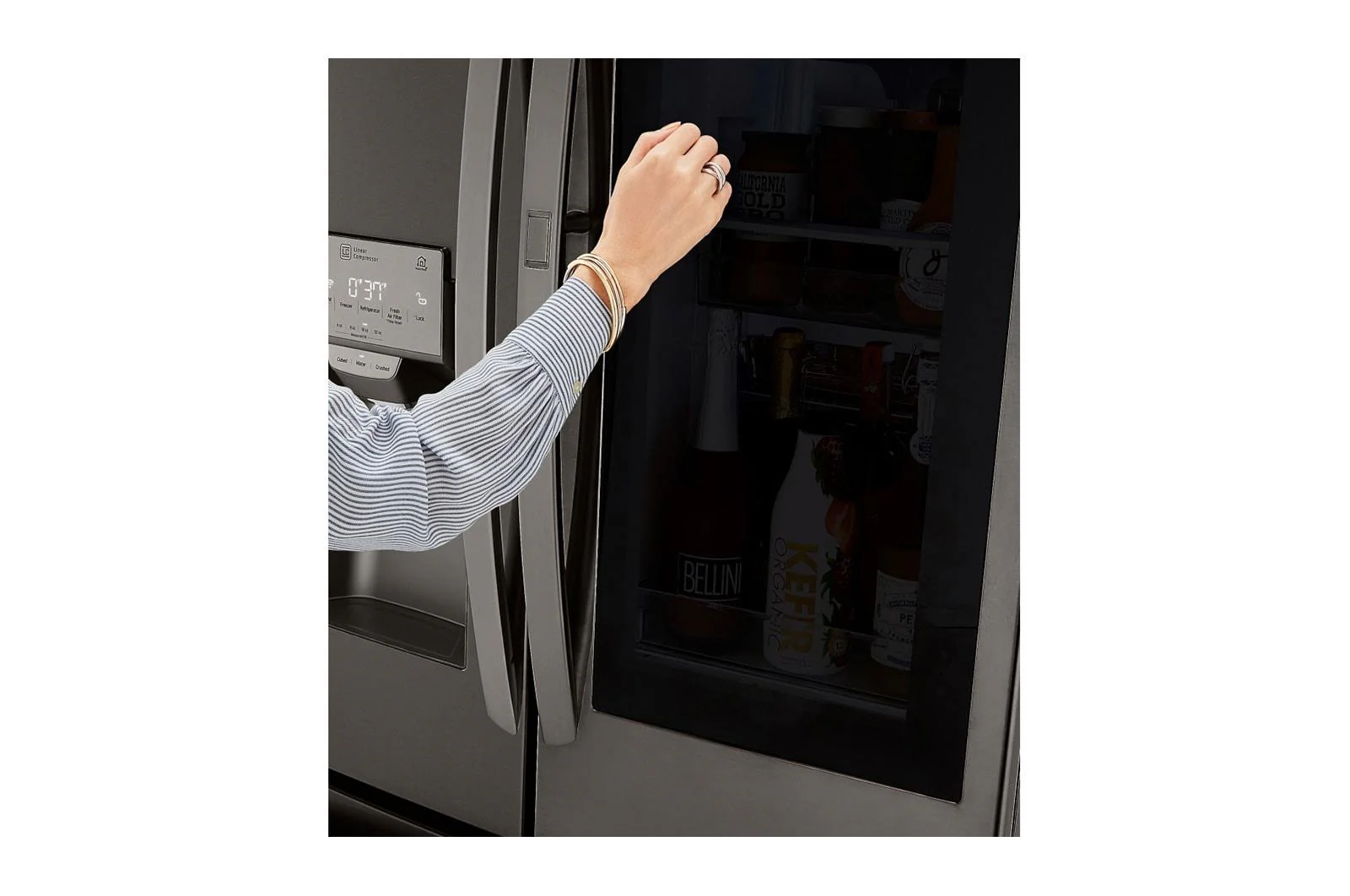 30 cu. ft. Smart wi-fi Enabled InstaView™ Door-in-Door® Refrigerator with Craft Ice™ Maker - Image 8