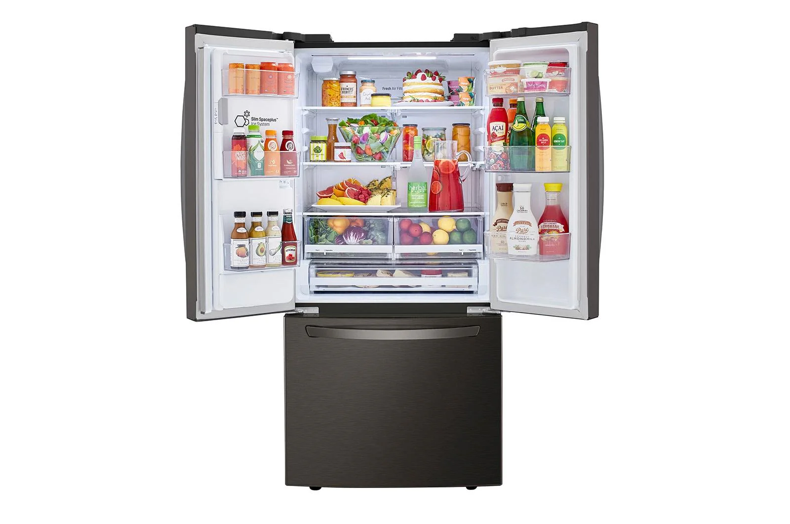 Lg 25 cu. ft. Smart Wi-Fi Enabled French Door Refrigerator - Image 6