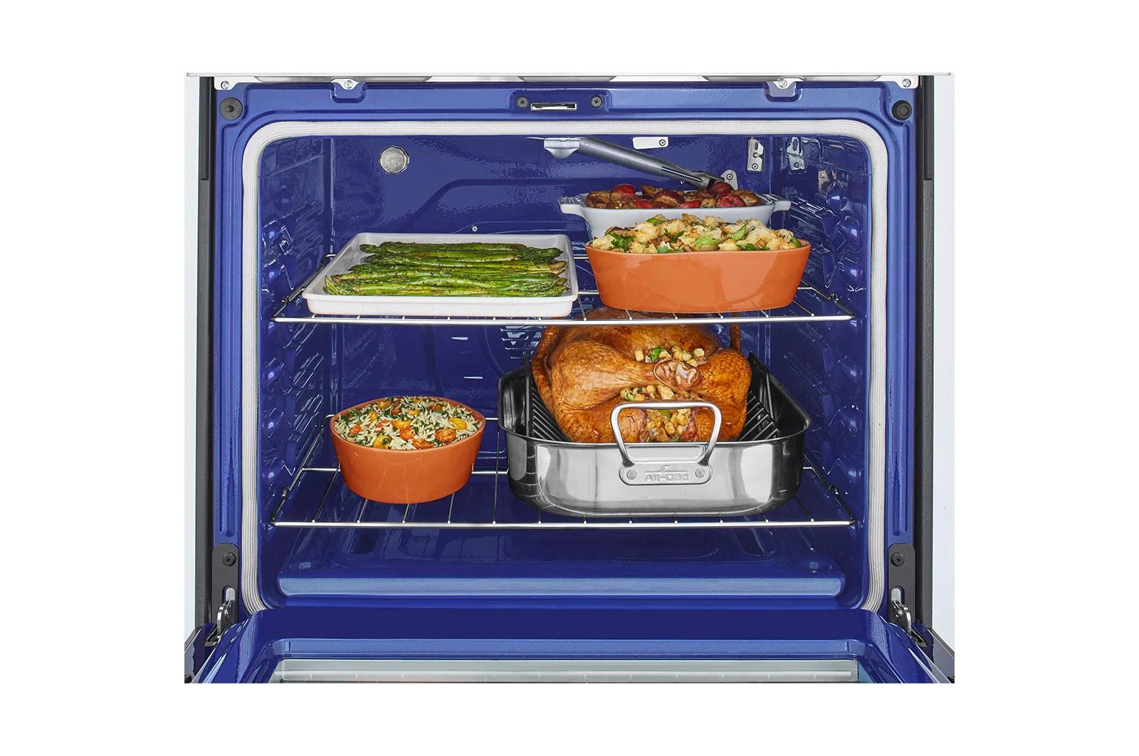 Lg LRGL5823S 5.8 cu. ft. Smart Wi-Fi Enabled Fan Convection Gas Range with Air Fry & EasyClean® - Image 7