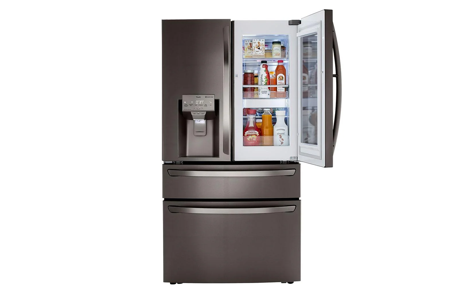 Lg LRMVC2306D 23 cu. ft. Smart InstaView™ Door-in-Door® Counter-Depth Refrigerator with Craft Ice™ - Image 4