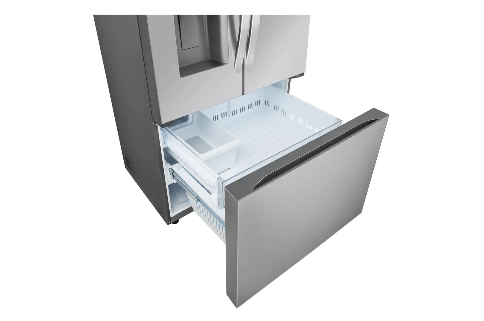 Lg LRRXC2606S 26 cu. ft. Counter-Depth MAX™, French Door Refrigerator, with Craft Ice™ - Image 4