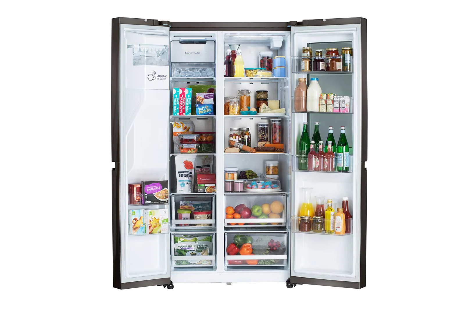 Lg LRSOS2706D 27 cu. ft. Side-By-Side InstaView® Refrigerator - Image 4