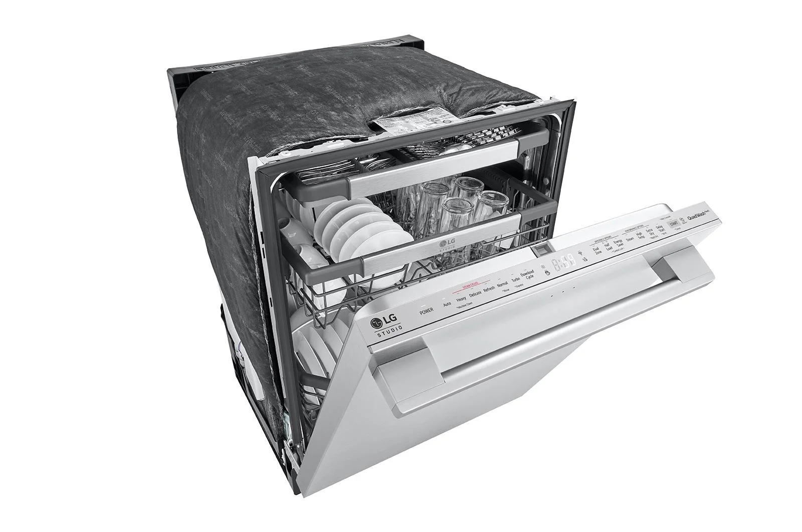 LG STUDIO Top Control Smart Dishwasher with QuadWash™ and TrueSteam® - Image 3