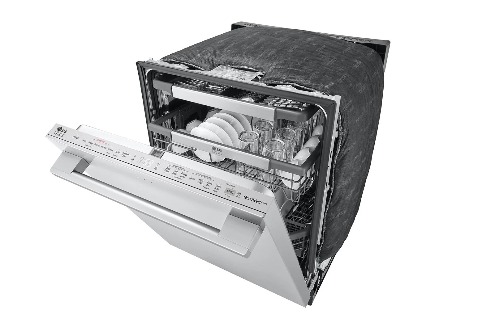 LG STUDIO Top Control Smart Dishwasher with QuadWash™ and TrueSteam® - Image 4