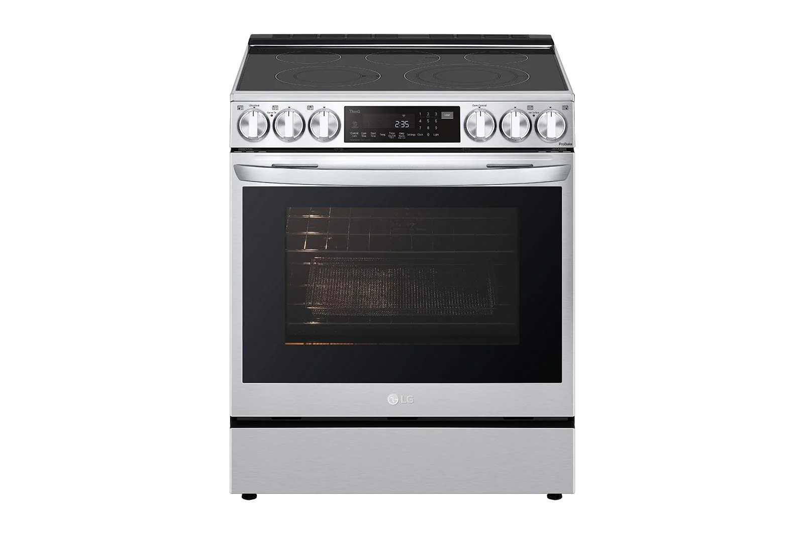 Lg 6.3 cu ft. Smart wi-fi Enabled ProBake Convection® InstaView® Electric Slide-In Range with Air Fry - Image 5