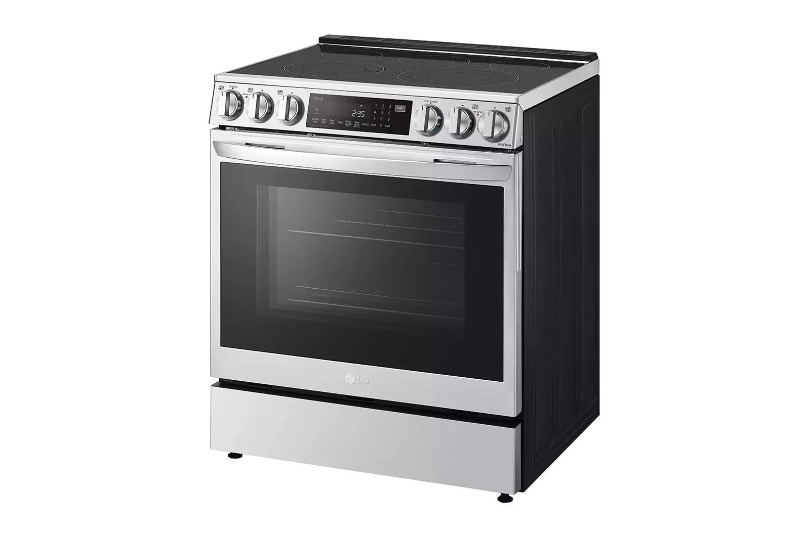 Lg LSEL6335FE 6.3 cu. ft. Smart Wi-Fi Enabled ProBake Convection® InstaView® Electric Slide-In Range with Air Fry - Image 4