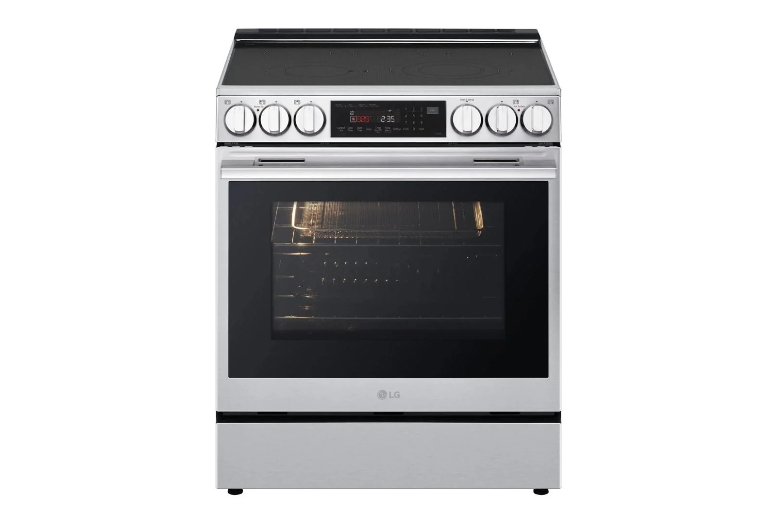 Lg LSEL6335XE 6.3 cu. ft. Smart Electric Slide-in Range with InstaView®, ProBake Convection®, and Air Fry - Image 4