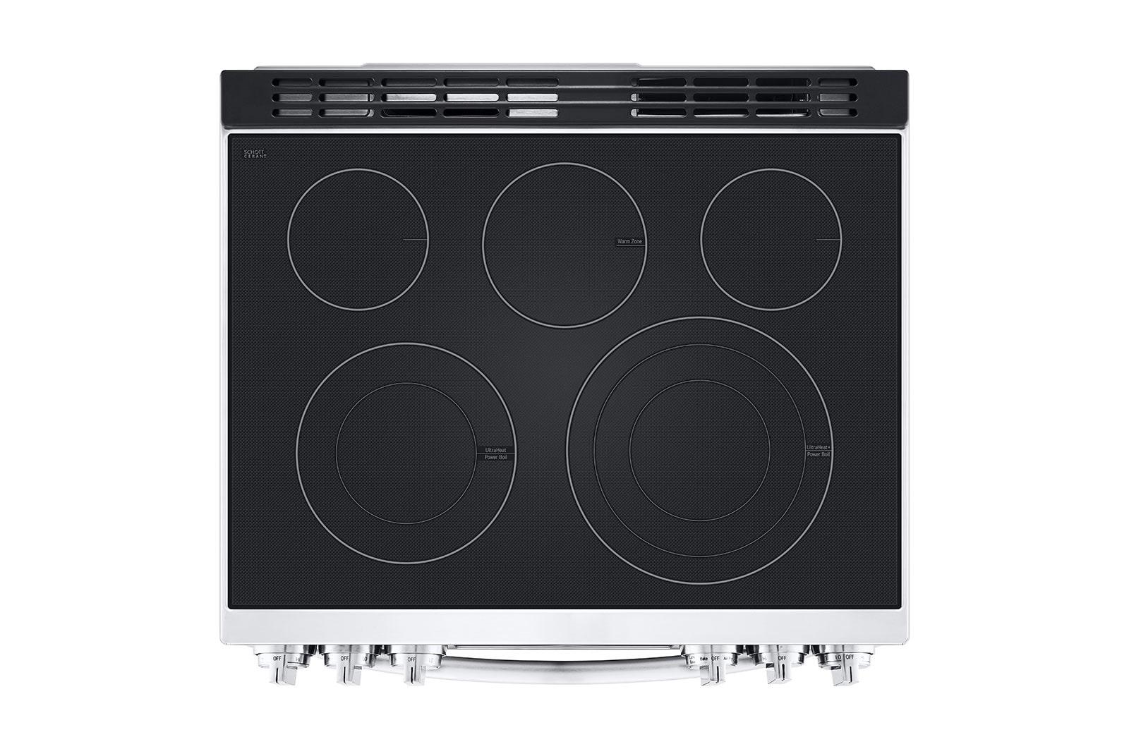 Lg LSEL6337F 6.3 cu. ft. Smart Wi-Fi Enabled ProBake Convection® InstaView™ Electric Slide-in Range with Air Fry - Image 11