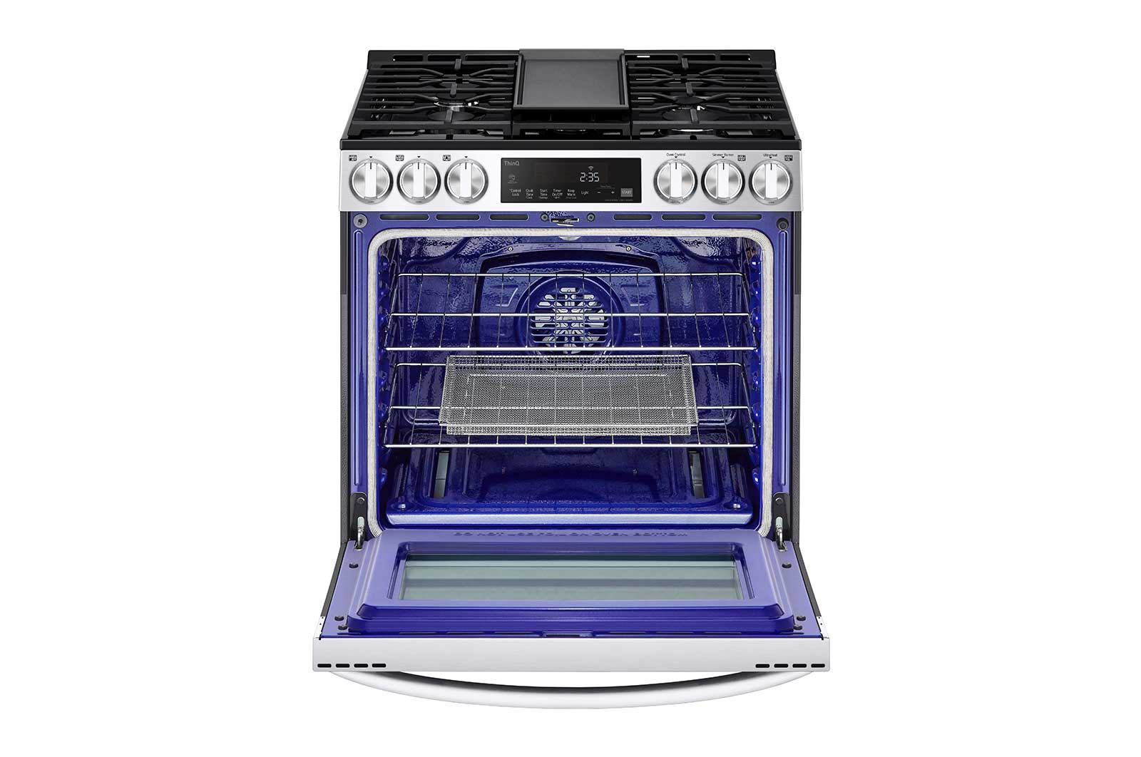 Lg LSGL5833F 5.8 cu. ft. Smart Wi-Fi Enabled Fan Convection Gas Slide-in Range with Air Fry & EasyClean® - Image 5