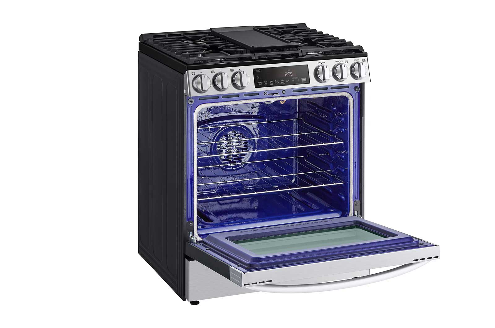 Lg LSGL5833F 5.8 cu. ft. Smart Wi-Fi Enabled Fan Convection Gas Slide-in Range with Air Fry & EasyClean® - Image 8