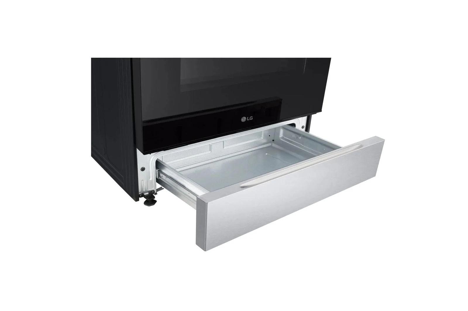 Lg LSGL5833X 5.8 cu.ft. Smart Gas Single Oven Slide-in Range, Air Fry, Fan Convection, EasyClean®, Self Clean, ThinQ®, Printproof® Stainless Steel - New Handle - Image 8