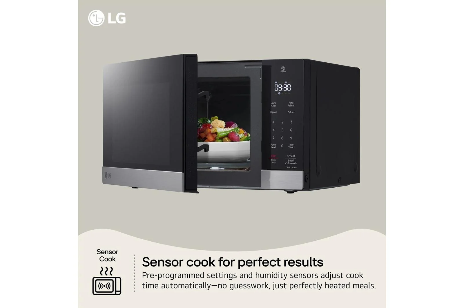 Lg MVEL2035X 2.0 cu. ft. Wi-Fi Enabled Over-the-Range Microwave Oven with EasyClean® - Image 8