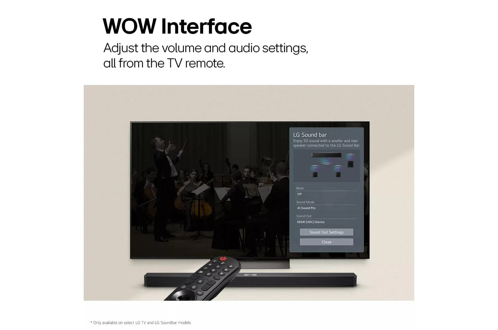 Lg S40T S40T LG Soundbar for TV with Dolby Audio™ 2.1 channel - Image 4