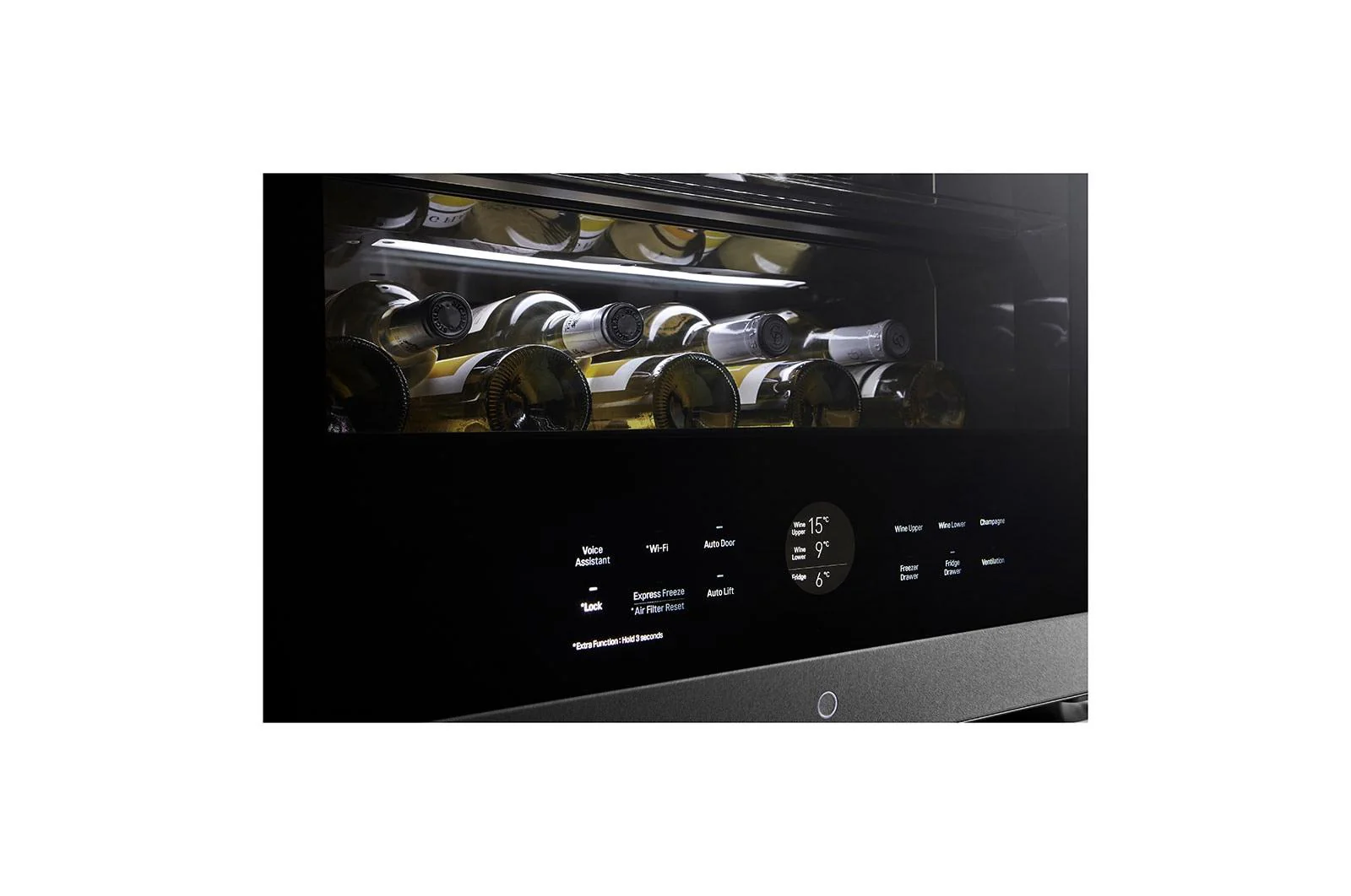 URETC1408N LG SIGNATURE 15 cu. ft. Smart wi-fi Enabled InstaView® Wine Cellar Refrigerator - Image 9