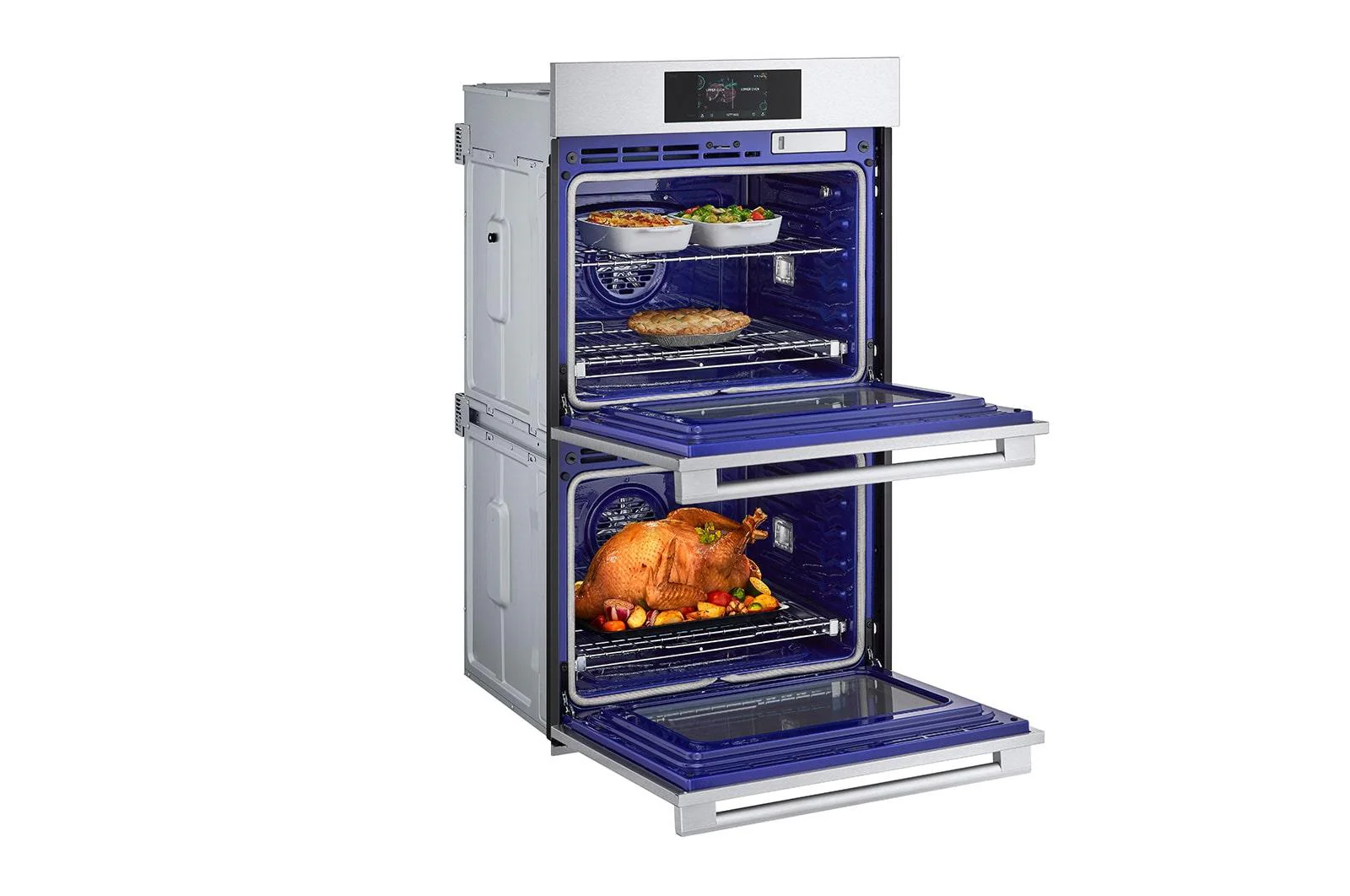 WDES9428F LG STUDIO 9.4 cu. ft. Smart InstaView® Electric Double Built-In Wall Oven with Air Fry & Steam Sous Vide - Image 11