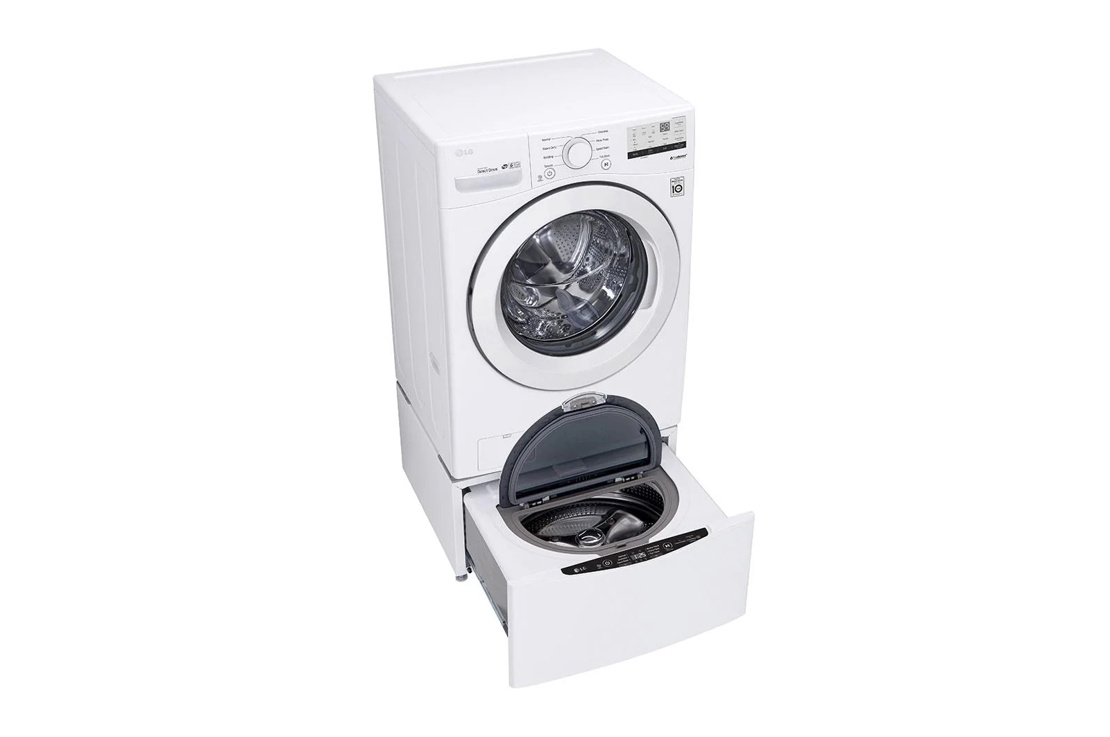 Lg WM3400CW 4.5 cu. ft. Ultra Large Front Load Washer - Image 11