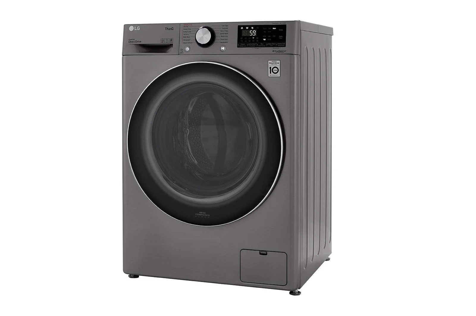 Lg WM3555HVA 2.4 cu. ft. Smart Wi-Fi Enabled Compact Front Load All-In-One Washer/Dryer Combo with Built-In Intelligence - Image 4