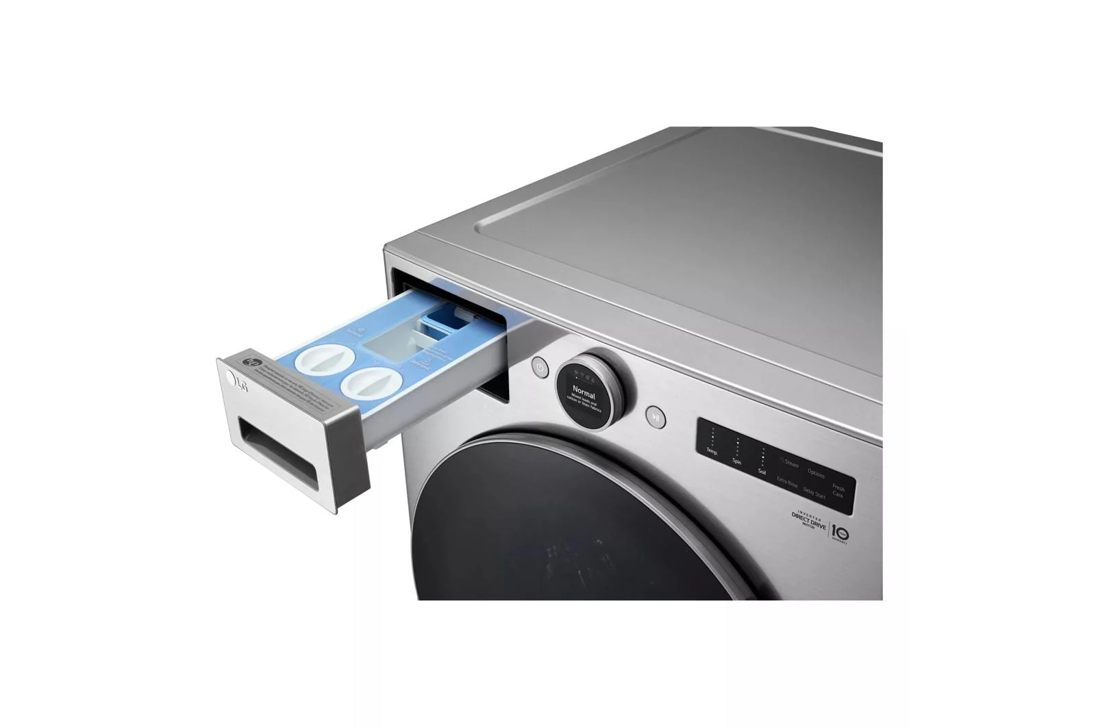 Lg WM5700HVA 4.5 cu. ft. Smart Front Load Washer with TurboWash® 360(degree), Built-In Intelligence and ezDispense® - Image 8