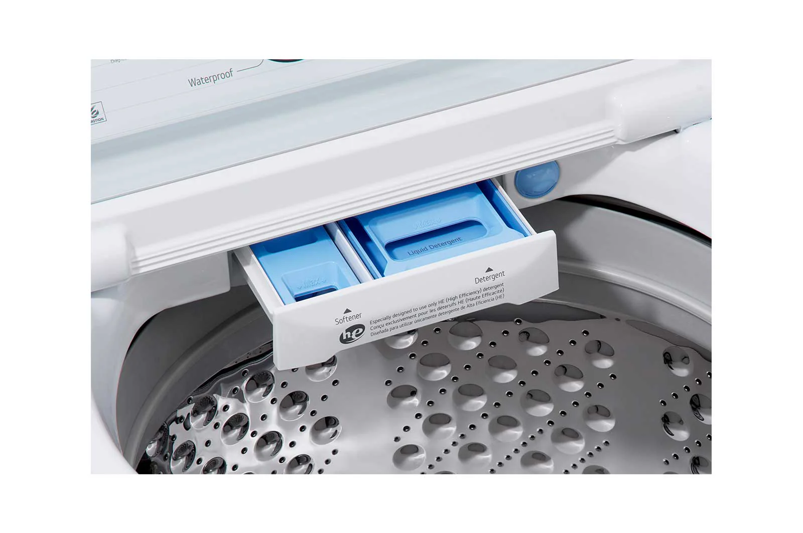 Lg WT7150CW 5.0 cu. ft. Mega Capacity Top Load Washer with TurboDrum™ Technology - Image 7