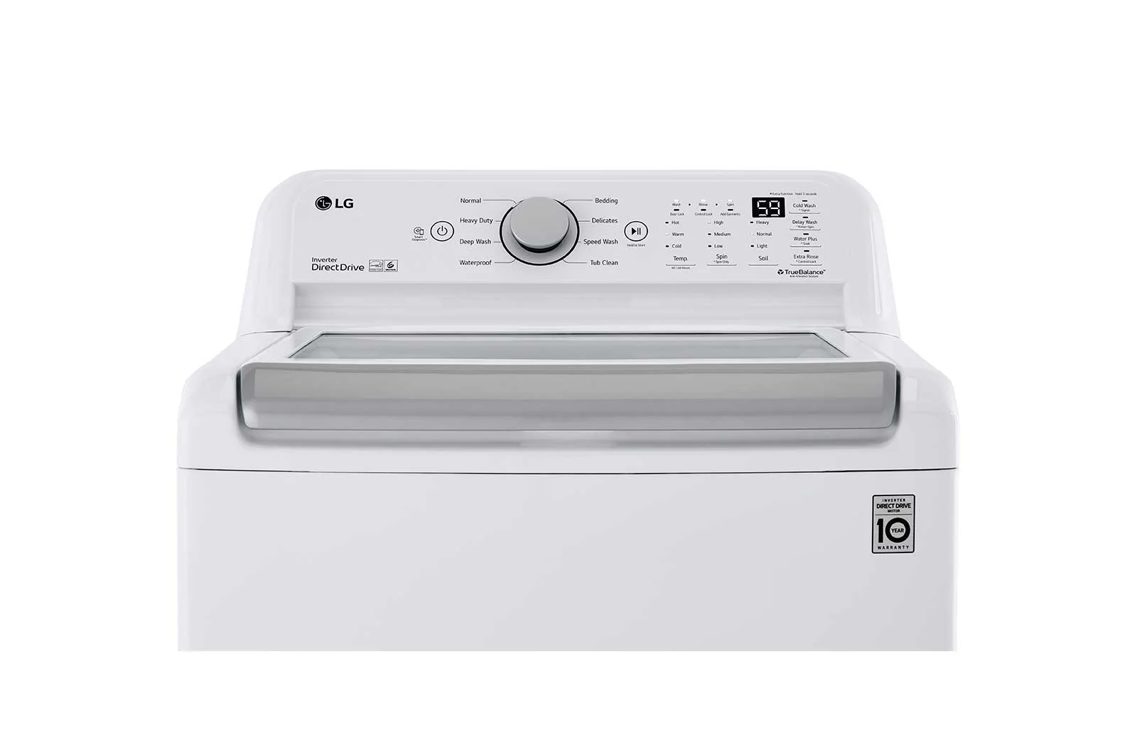 Lg WT7150CW 5.0 cu. ft. Mega Capacity Top Load Washer with TurboDrum™ Technology - Image 8