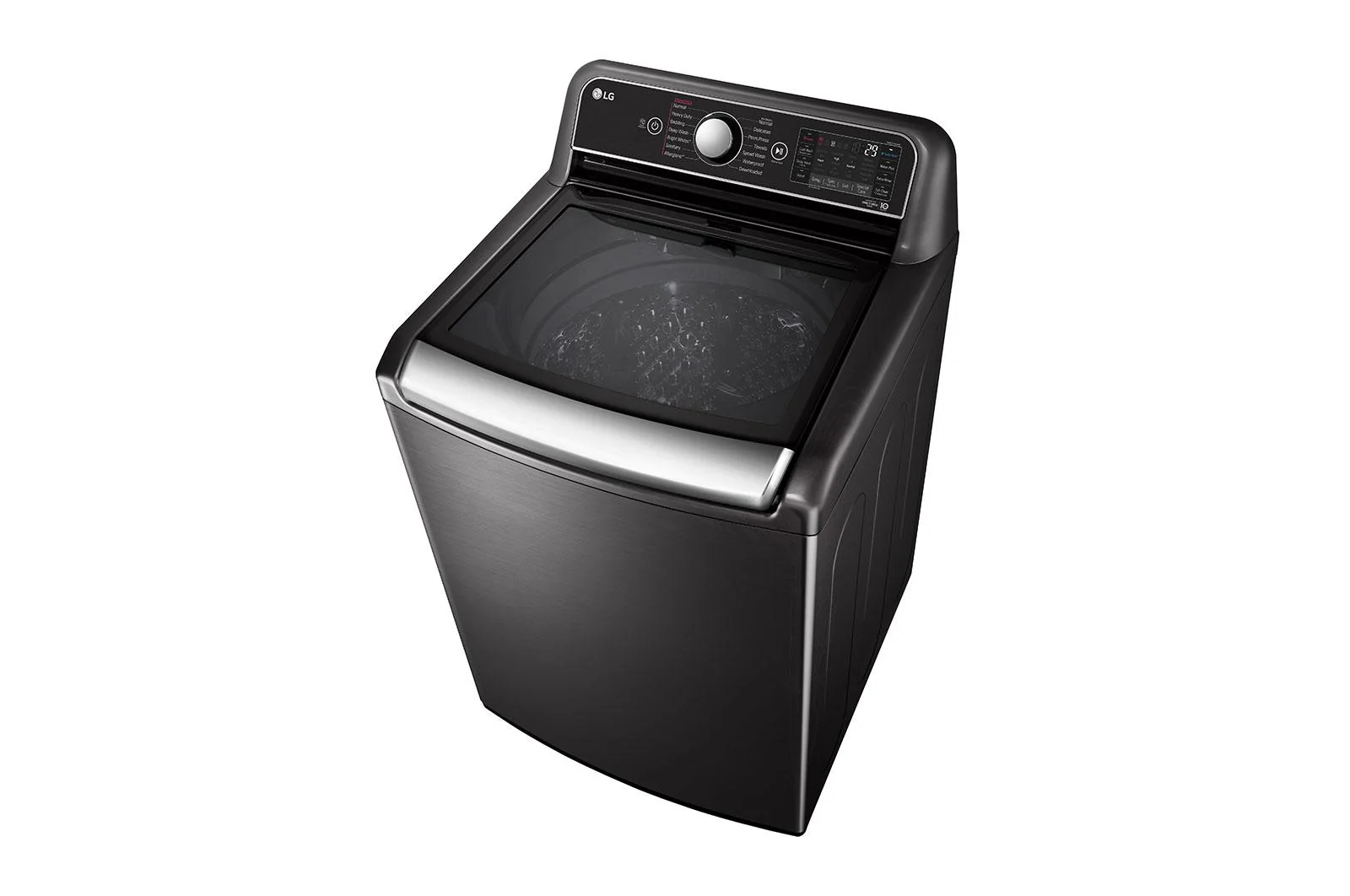 Lg 5.5 cu.ft. Smart wi-fi Enabled Top Load Washer with TurboWash3D™ Technology - Image 3