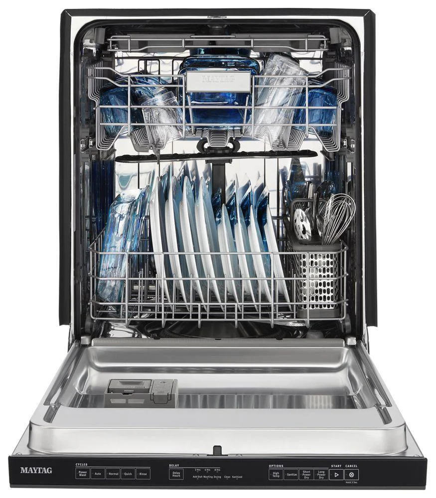 Maytag MDB8989SHK Top Control Dishwasher with PowerDry Options and Third Level Rack - Image 5