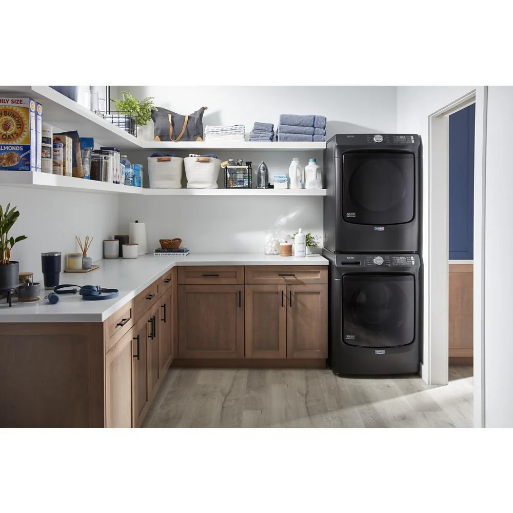 Maytag MED5630MBK Front Load Electric Dryer with Extra Power and Quick Dry cycle - 7.3 cu. ft. - Image 24
