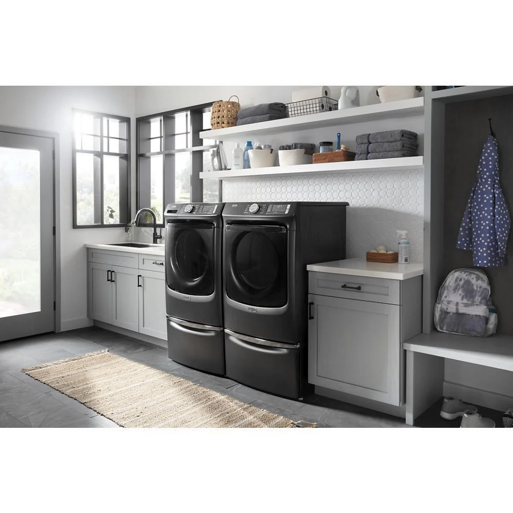 Maytag MED5630MBK Front Load Electric Dryer with Extra Power and Quick Dry cycle - 7.3 cu. ft. - Image 28