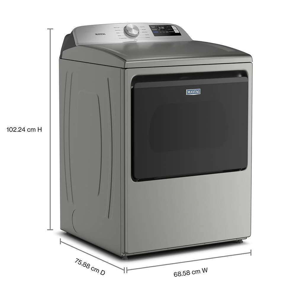 Maytag MED6205RR 7.4 Cu. Ft. Top Load Electric Dryer with Extra Power and Advanced Moisture Sensing - Image 2