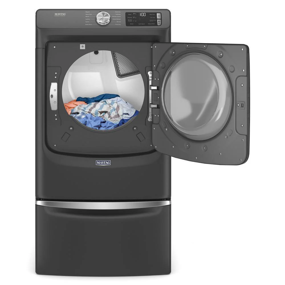 Maytag MED6630MBK Front Load Electric Dryer with Extra Power and Quick Dry Cycle - 7.3 cu. ft. - Image 21