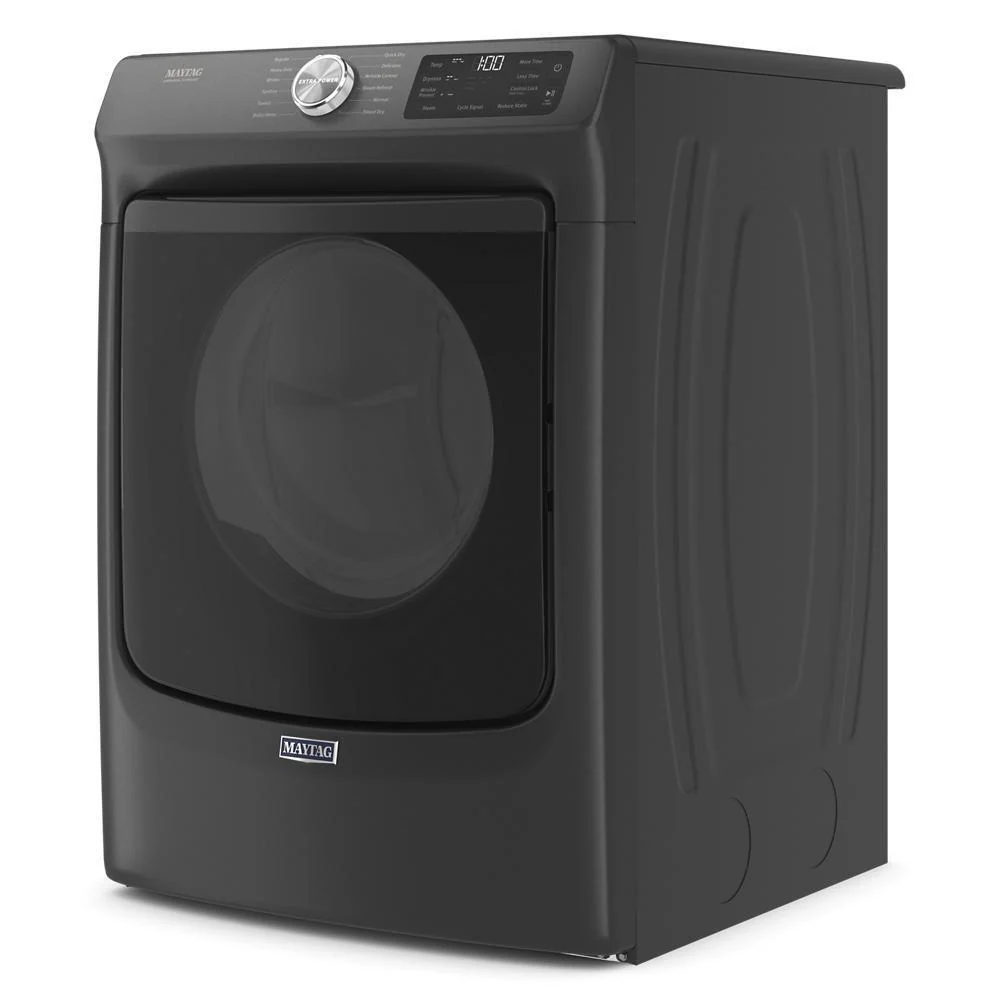 Maytag MED6630MBK Front Load Electric Dryer with Extra Power and Quick Dry Cycle - 7.3 cu. ft. - Image 5