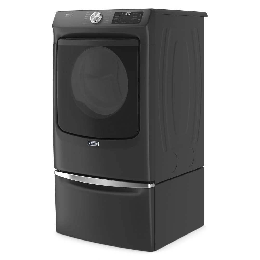 Maytag MED6630MBK Front Load Electric Dryer with Extra Power and Quick Dry Cycle - 7.3 cu. ft. - Image 7