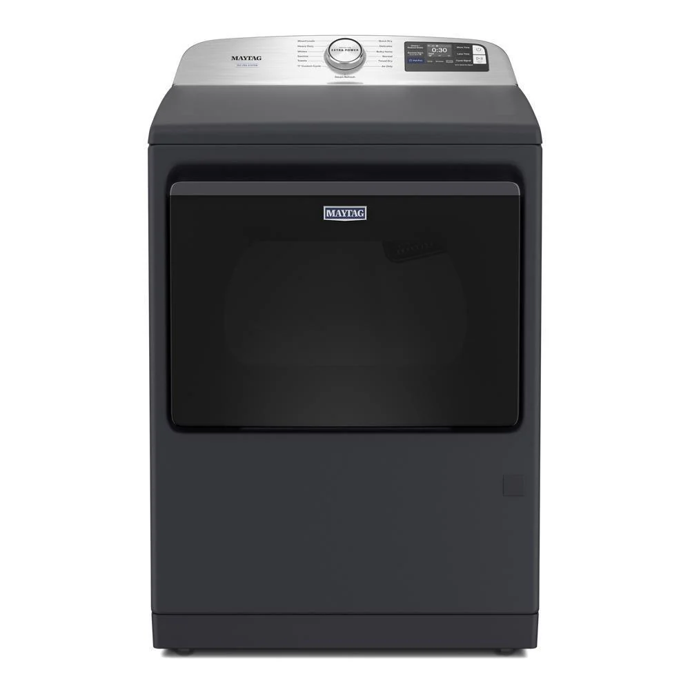 Maytag MED7205RF 7.4 Cu. Ft. Pet Pro Top Load Electric Dryer with Extra Power and Sanitize Cycle