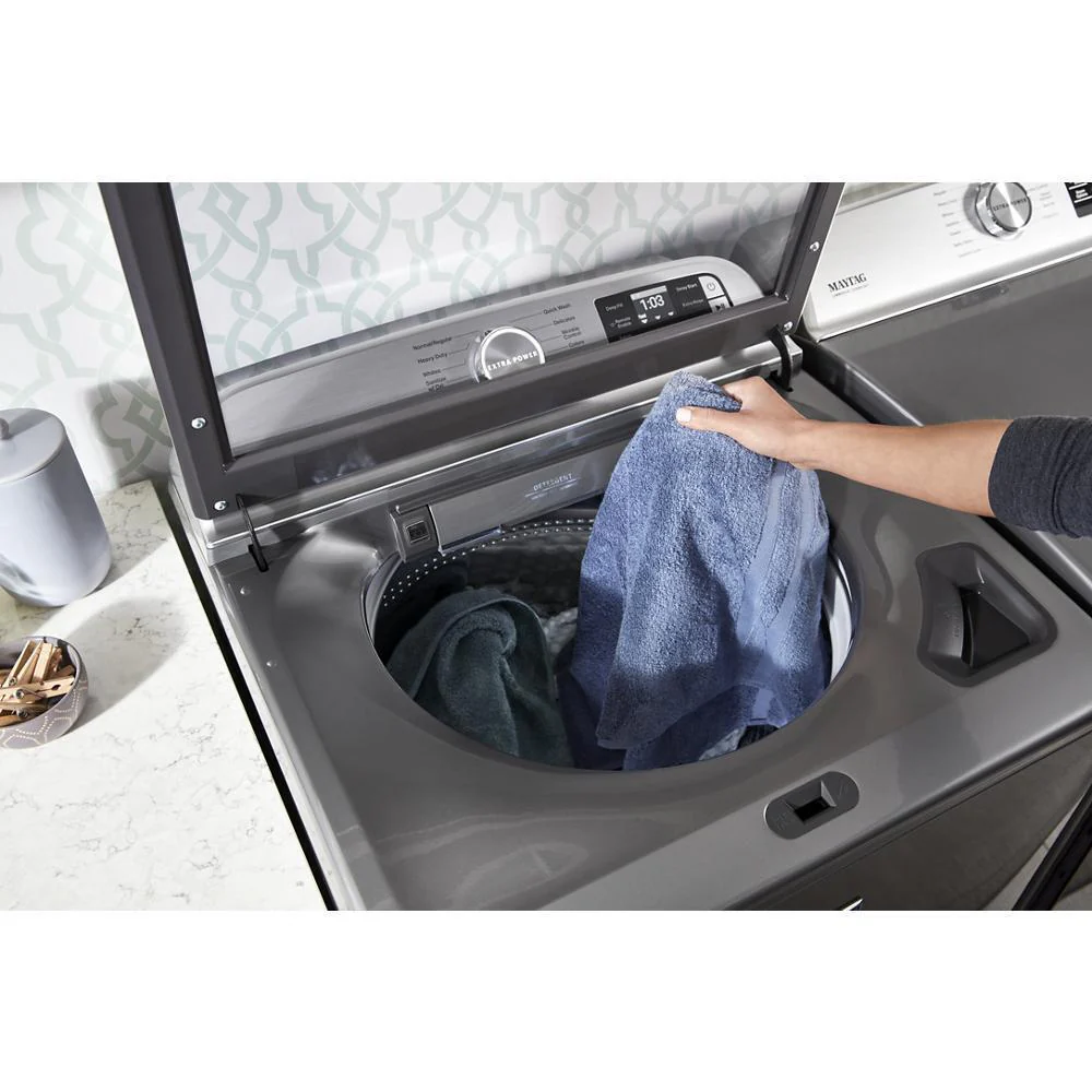 Maytag MED7230HC Smart Top Load Electric Dryer with Extra Power - 7.4 cu. ft. - Image 27