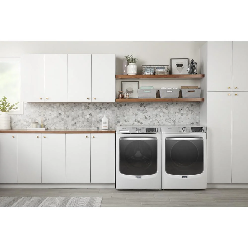 Maytag MED8630HW Smart Front Load Electric Dryer with Extra Power and Advanced Moisture Sensing Plus - 7.3 cu. ft. - Image 11