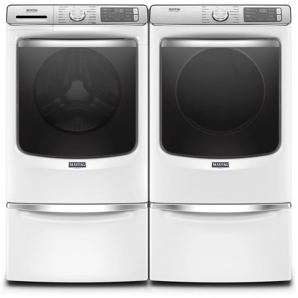 Maytag MED8630HW Smart Front Load Electric Dryer with Extra Power and Advanced Moisture Sensing Plus - 7.3 cu. ft. - Image 5